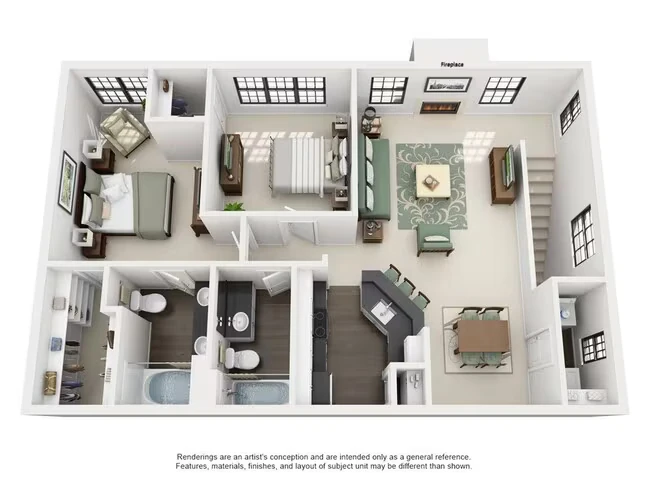 St. Andrews 1611 floor plan